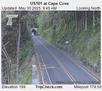 US101 at Cape Cove